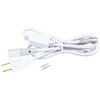 6ft outdoor power cord for 120 volt 1/2 inch led rope lights