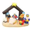 7 foot nativity scene LED Christmas inflatable