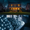 4.5’ LED Round Web Firework Net Lights With Multi-Function Controller