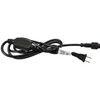 Black plug and wall outlet connector