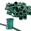 100 foot c9 spt2 7 amp green string light - 12 inch spacing