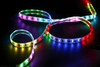 lit color examples of 12 volt rgb color changing chasing led strip lights