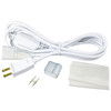 White LED Neon Rope Light Power Cord Kit - 120 Volt - 5 Feet