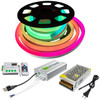 Dream Color RGB Color Changing Chasing SMD LED Neon Rope Light - 24 Volt - 33 Foot Bundle