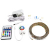 Motion Activated RGB Color Changing LED Strip Light - 12 Volt - High Output (SMD 5050) - Indoor Use - 5 Foot Bundle