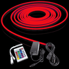 RGB Color Changing Mini LED Neon Strip Light - 12 Volt - 16.4 Foot Bundle
