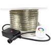 RGB Color Changing Chasing PLC LED Rope Light - 66 Volt - 2 x 65 Foot Double Bundle