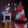 Twinkly Smart Lights - 50 LED Special Edition RGB+W Multicolor & White Chasing Pre-Lit Garland - Generation II - BT+WiFi - 9 Feet