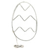 LED Rope Light Easter Egg Motif - Lighted Silhouette - Multi-Color - 24 Inch