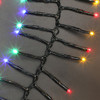 750 LED Firecracker Twig Cluster Mini Light Set with 10 Function Controller - Green Wire