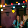 Twinkly Smart Lights - 40 LED RGB Multicolor Festoon Chasing String Lights - Generation II - BT+WiFi - 65.5 Feet