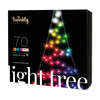 Twinkly Smart Lights - 70 LED Special Edition RGB+W Multicolor 2D Christmas Tree - Generation II - BT+WiFi - 6.5 Feet