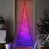 Twinkly Smart Lights - 70 LED Special Edition RGB+W Multicolor 2D Christmas Tree - Generation II - BT+WiFi - 6.5 Feet