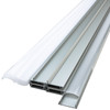 24 Inch x 11/16 Inch LED FCOB Strip Light Bendable Aluminum Mounting Track/Channel With Diffuser Lens (10 Pack)