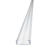 24 Inch LED FCOB Strip Light Mounting Track - Clear PVC Channel (10 Pack) - 120 Volt