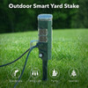 Smart Wi-FI Outdoor Heavy Duty Yard Stake Timer- 6 Outlet - 120 Volt