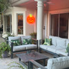 LED Neon Strip Light Jack-O-Lantern Halloween Decoration - Lighted Pumpkin Sign - Orange and Green - 24 Inch