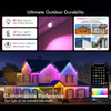 Outdoor Permanent Smart Lights - RGB+IC - 124ft - IP67 Outdoor Permanent Smart Lights - RGB+IC - 124ft - IP67