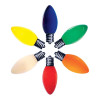 C9 Christmas Light Bulbs - 7 Watt - Ceramic - 25 Pack