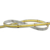 Warm White LED Strip Light - 24 Volt - High Output FCOB - Outdoor Use (IP65) - 16.4 Foot Bundle