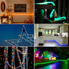 RBG Sparkle LED rope light 148 feet in use. Many different applications.