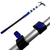 4-12 Foot Telescoping Extension Pole with Utility Hook - Hanger for Christmas Lights