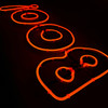 High quality, bright orange Neon strip light