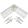 1/2 inch LED rope light L connector