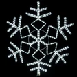 35 inch cool white led rope light snowflake v3