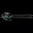 LED Rope Light Santa Flying Plane with Merry Christmas Banner Decoration - Animated Lighted Sign - Multi-Color - 95 Inch