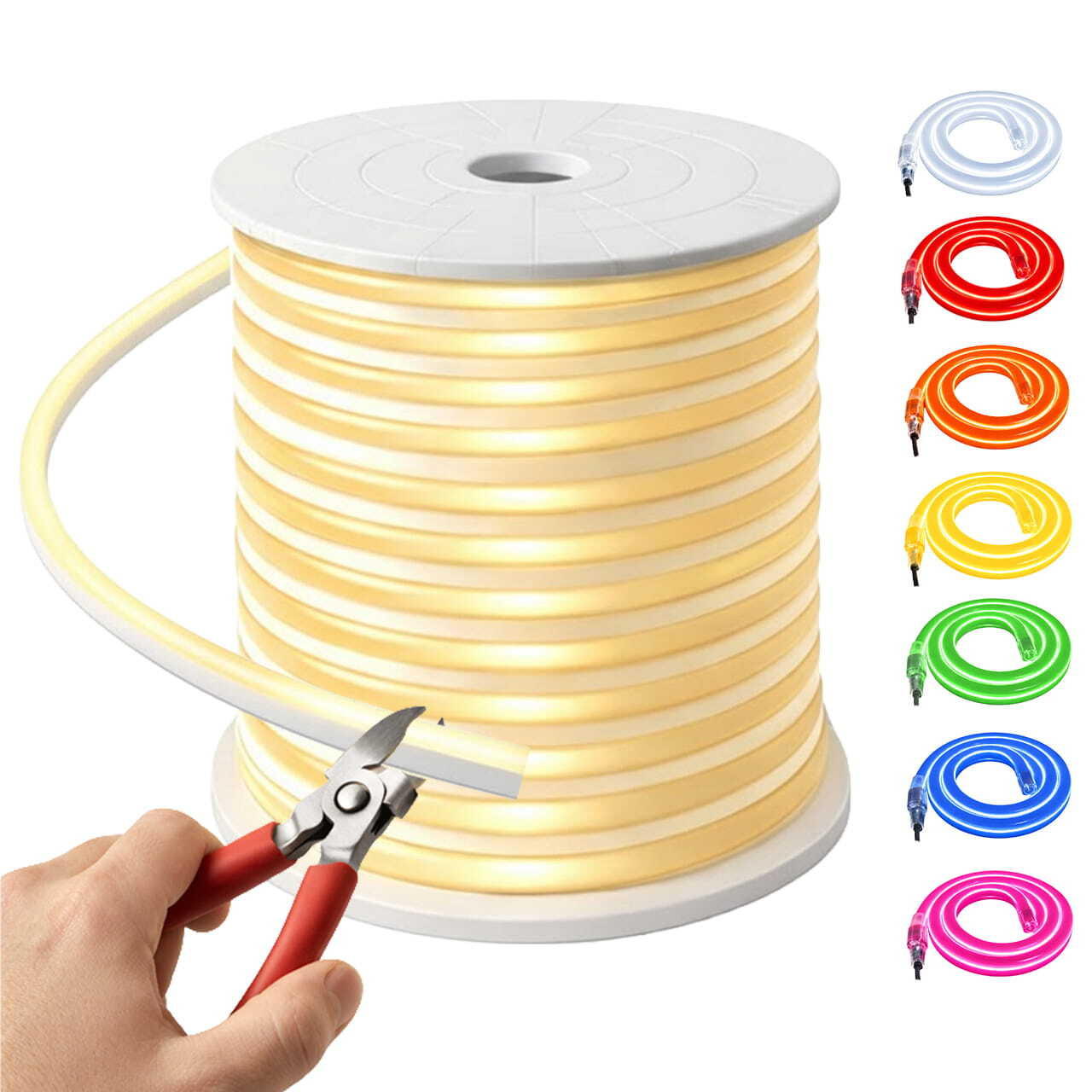 120 Volt Neon LED Light Rope - Birddog Lighting