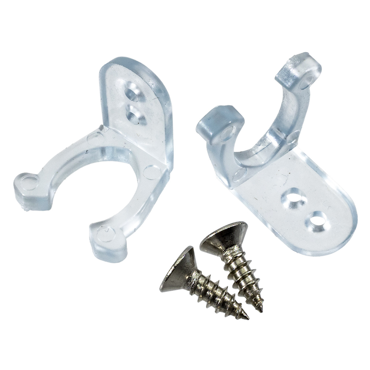 ½Inch CStyle Mounting Clips for Rope Lights (50Pack)