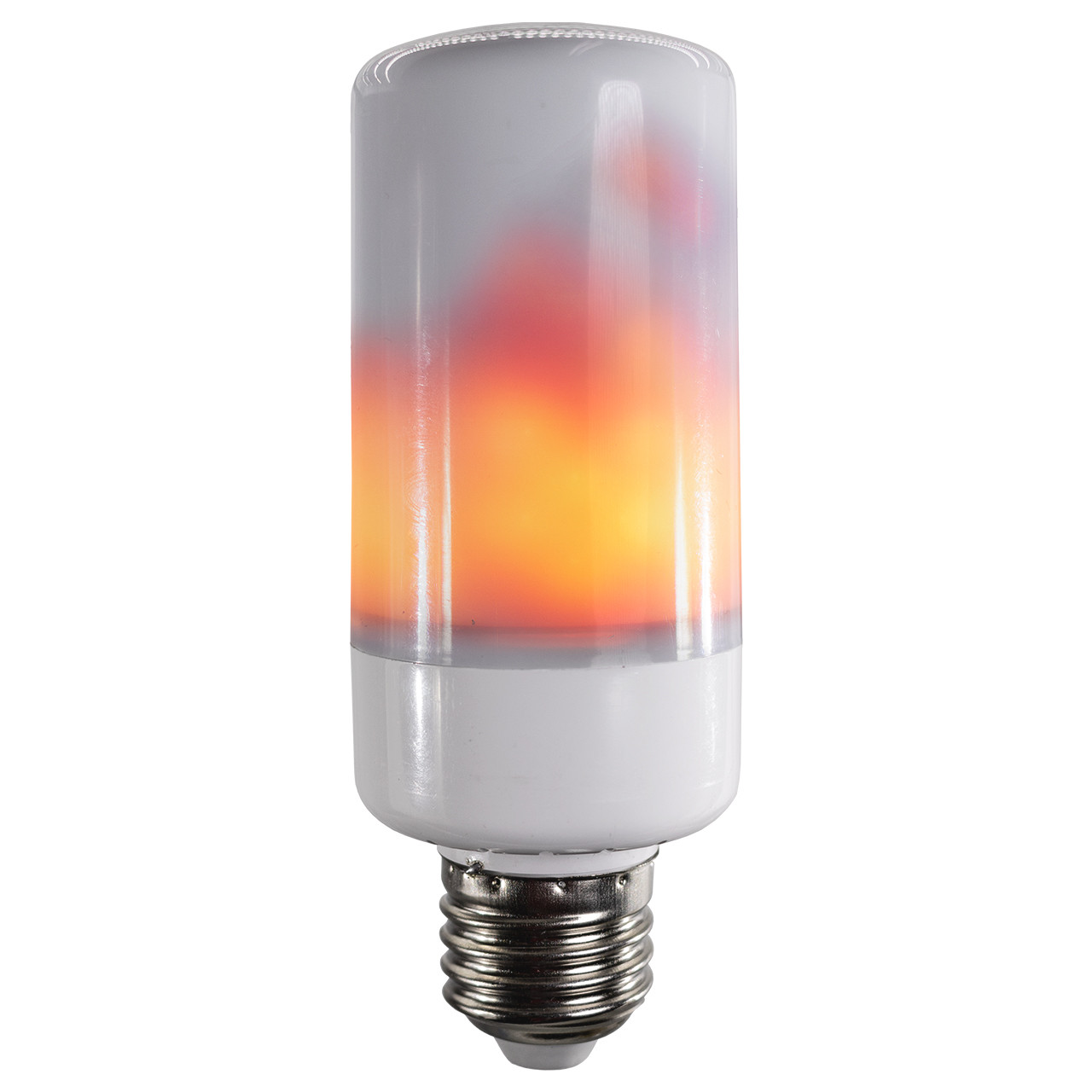 LED Animated Flicker Flame Effect Light Bulb - Realistic Burning Fire ...