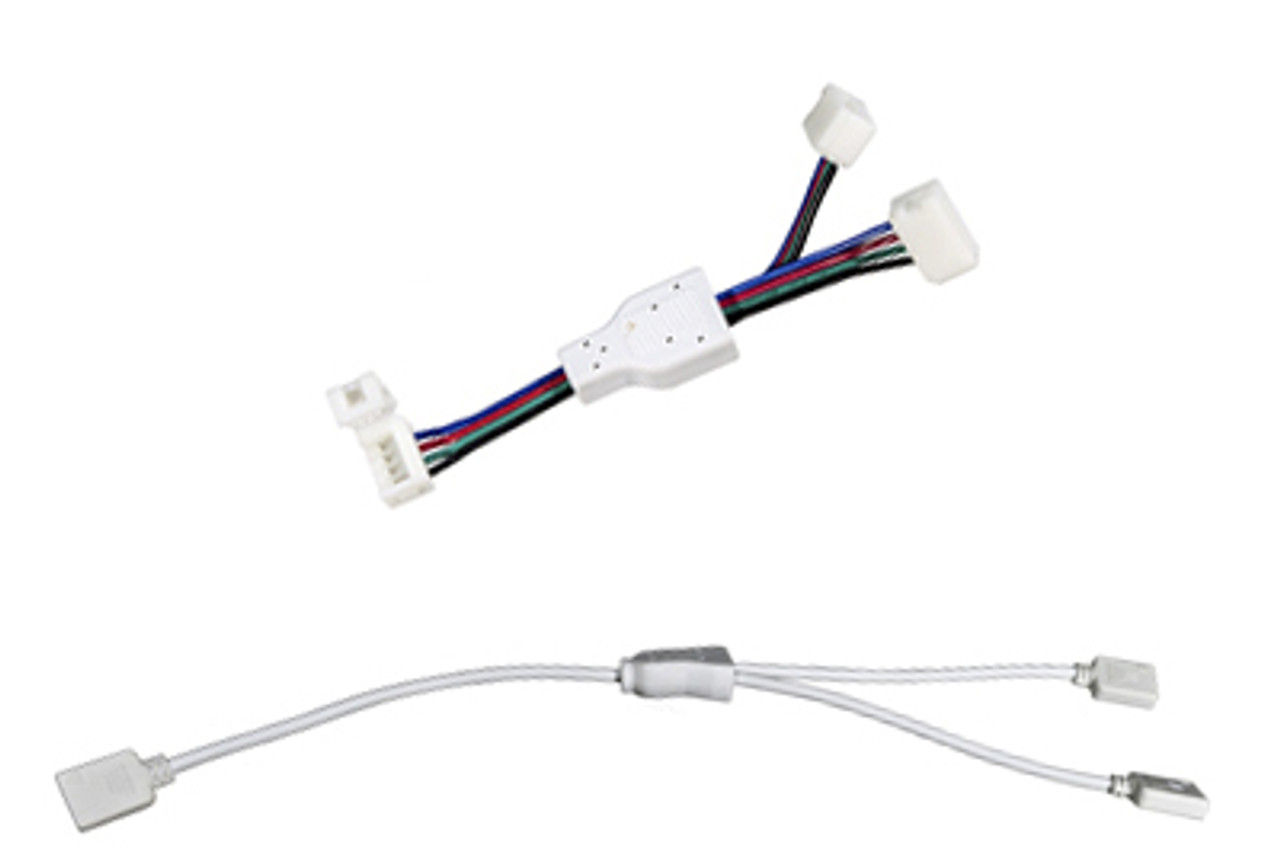 12V RGB LED Strip Y Connector - Lighting
