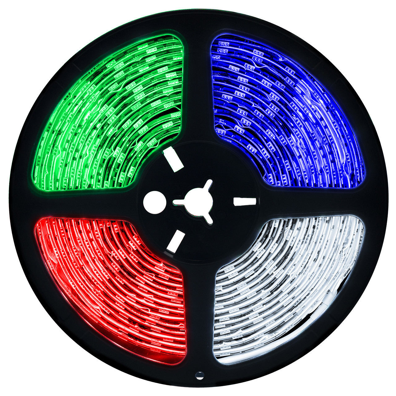 RGBW Color Changing LED Strip Light - 12 Volt - High Output (SMD 5050) -  Outdoor Use (IP65) - 16.4 Feet - Birddog Lighting