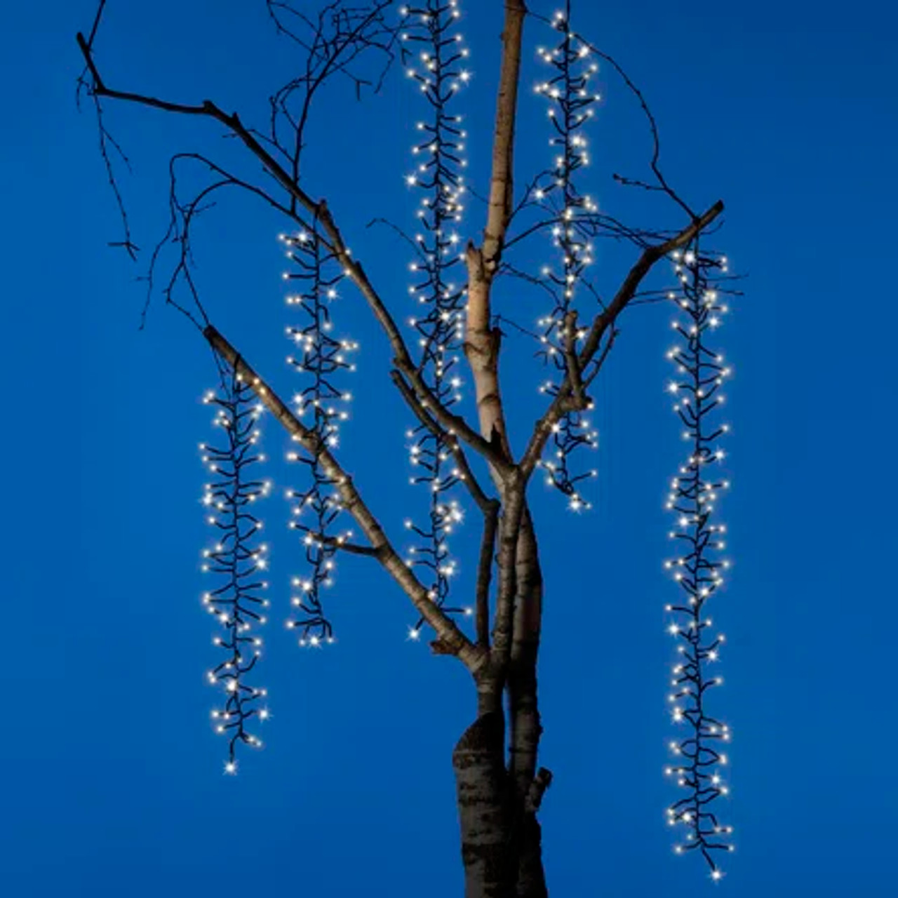 750 LED Firecracker Twig Cluster Mini Light Set with 10 Function ...
