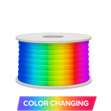 24 Volt LED RGB Neon 360 Rope Lights