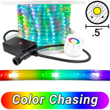 66 Volt PLC LED RGB Rope Lights