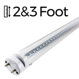 LED T8 Tube Lights - 2 & 3 Foot