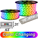 120 Volt LED RGB Strip Lights