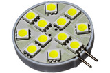 12 led 12 volt g4 bulb - side - 120 deg