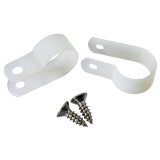 1/2 Inch Rope Light P-Style Mounting Clips 50 Pack/100 Pack