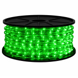 Green LED Rope Light - 120 Volt - 148 Foot Spool
