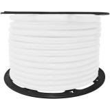 150ft pearl white incandescent rope light spool - 120 volt - 1/2 inch diameter