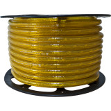 150ft yellow incandescent rope light spool - 120 volt - 3/8 inch diameter