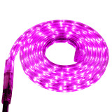 Pink LED Strip Light - 120 Volt - High Output (SMD 3528) - Custom Cut