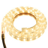 Warm White LED Strip Light - 120 Volt - High Output (SMD 5050) - Custom Cut