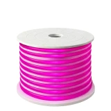 148ft pink smd led neon strip light spool - 120 volt