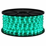 Teal LED Rope Light - 120 Volt - 148 Foot Spool - Exclusive Color