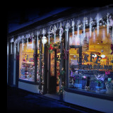 LED Dripping Icicle String Lights